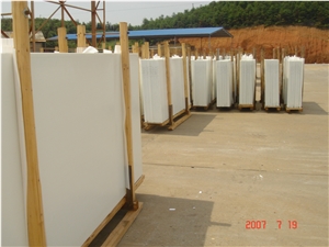 Pure White Crystallized Stone
