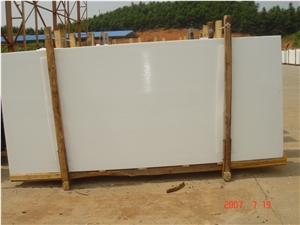 Pure White Crystallized Stone