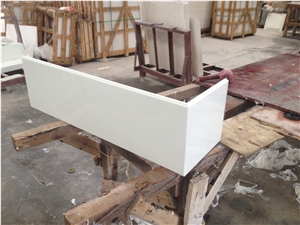 Pure White Crystallized Stone