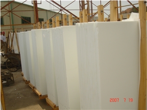 Pure White Crystallized Stone