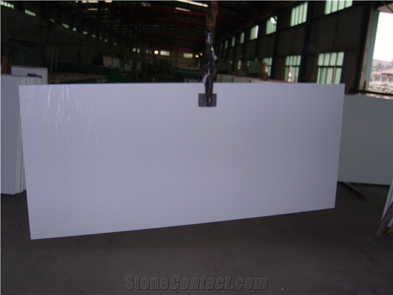 Pure White Crystallized Stone