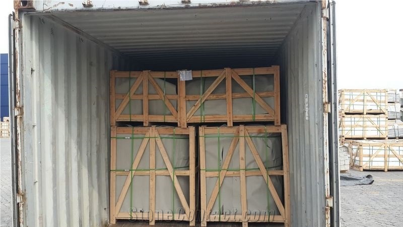 Tan brown granite column