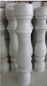 Guangxi White Baluster and Stair Rails