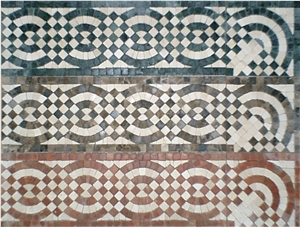 Marble Mosaic Border and Moulding