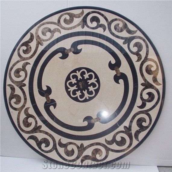 Supply Marble Waterjet Medallion & Pattern Tile