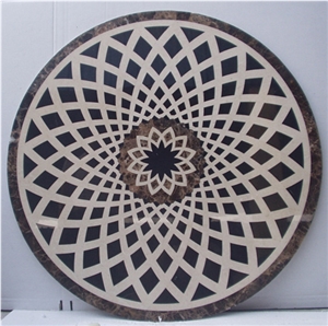Supply Marble Waterjet Medallion & Pattern Tile