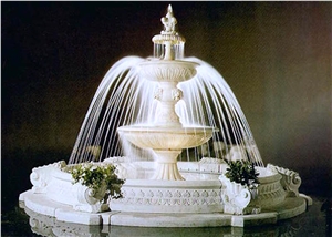 dandelion water  fountain,Garden Water Fountain, White Marble Sculptured Fountains,Sculptured Fountain