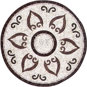 Round-Shape Mosiac Medallion