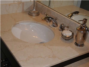 Botticino Semi Classico Vanity Top, Botticino Semi Classico Marble Bath Tops