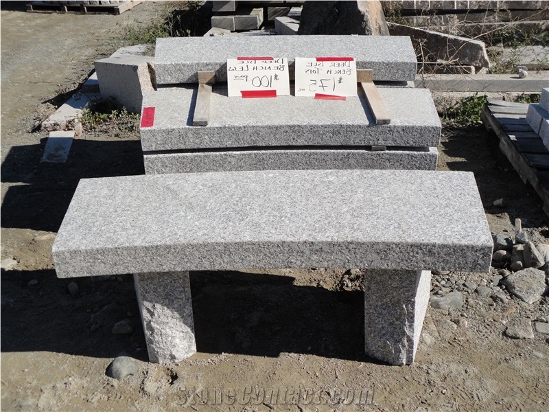 Deer Isle Granite Bench