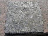 Flamed Grey Gabbro, Golovinskiy Labradorite Granite Cube Stone