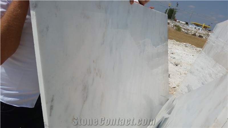 Afyon White Marble Blocks