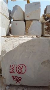 Afyon White Marble Blocks