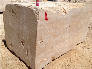 Denizli Travertine Blocks