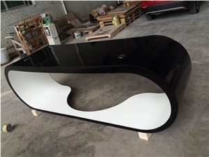 Black Office Table,Luxury Office Furniture