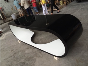 Black Office Table,Luxury Office Furniture
