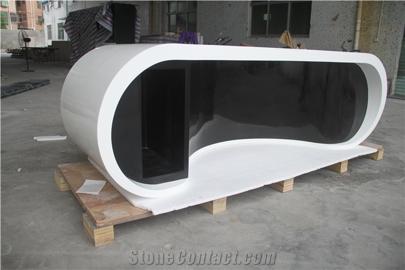 White Office Table for Boss