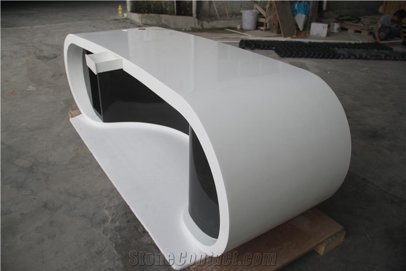 White Office Table for Boss