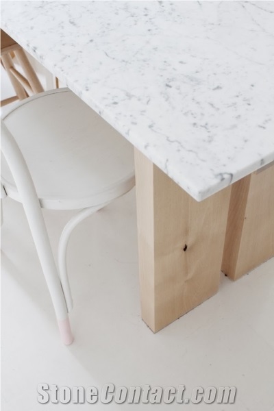 Marmor Bianco Carrara C Table Top