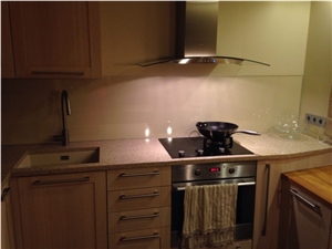 Technistone Crystal Sahara Kitchen Countertop