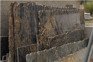 Golden Blue Granite Slabs & Tiles, Brazil Blue Granite