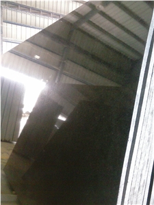 Absolute Black Granite Slabs, India Black Granite