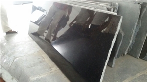 China Absolute Black Granite Slabs