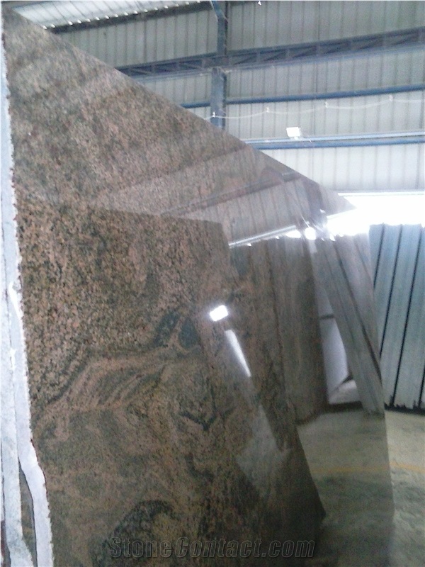 Multicolor Red Granite Slabs, India Red Granite