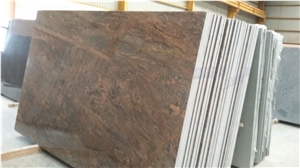 Multicolor Red Granite Slabs, India Red Granite