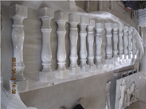 Italy White Marble Balustrade