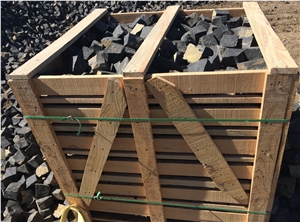 Aliaga Basalt Cube Stone