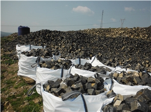 Aliaga Basalt Cube Stone
