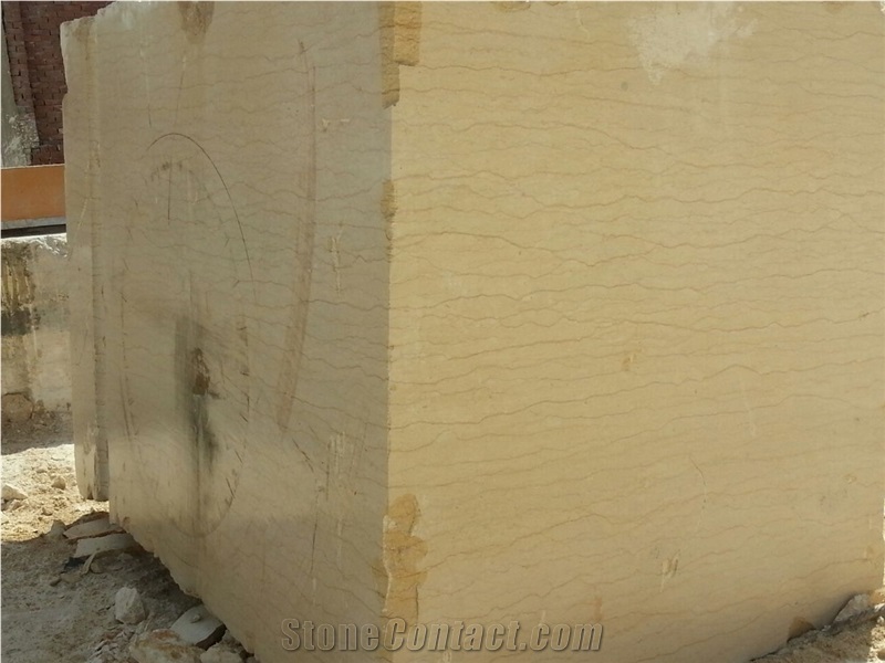 Sunny Marble Block, Egypt Beige Marble