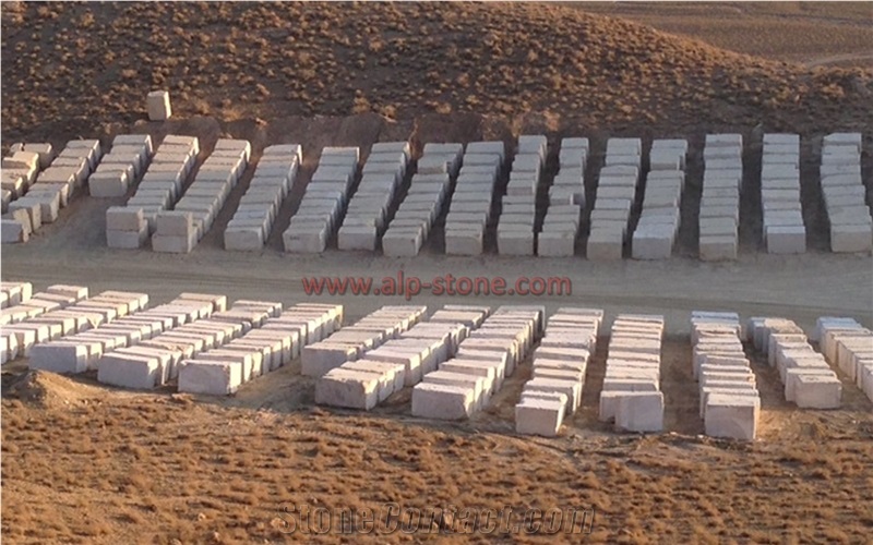 Diplomat (Toji) Marble Block, Iran Beige Marble