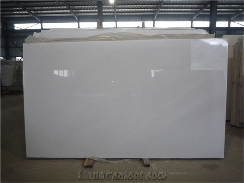 White Jade Marble Slab for Floor and Wall or Countertop