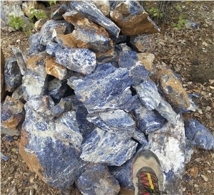 Royal Blue Sodalite from Africa