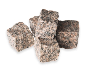 Cube Stone Red Granite 5x5x5cm