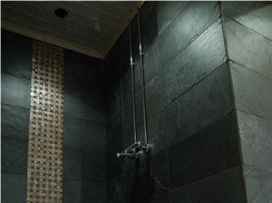 Himalayan Black Slate Wall and Floor Tiles