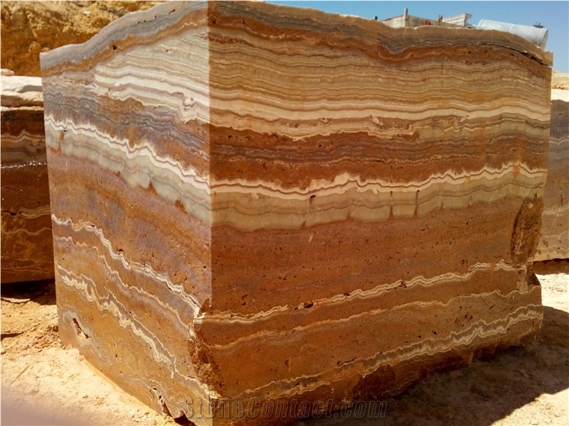 Sivas Tiger Onyx, Turkey Tiger Onyx Block