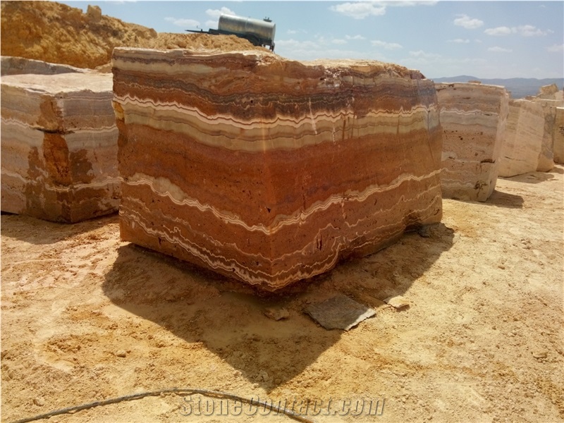 Sivas Tiger Onyx, Turkey Tiger Onyx Block