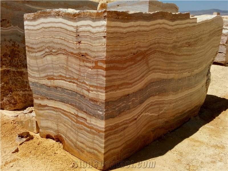 Sivas Tiger Onyx, Turkey Tiger Onyx Block