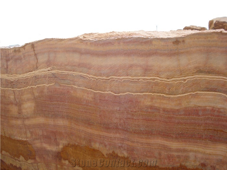 Vanilla Sky Onyx, Vanilla Granite Block