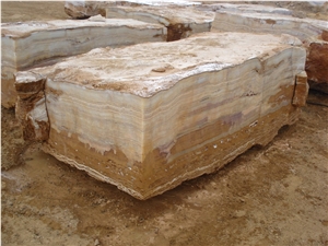 Vanilla Sky Onyx, Vanilla Granite Block