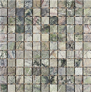 Rain Forest Green Marble Mosaic