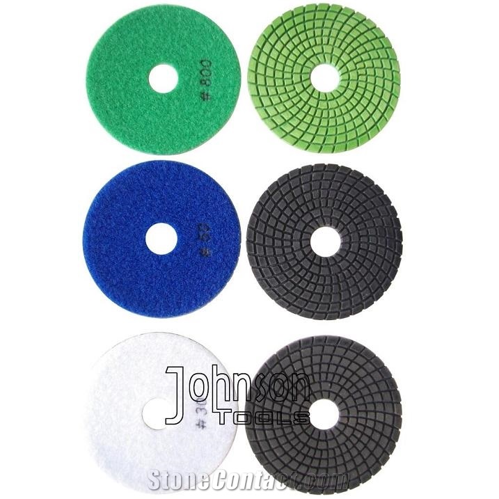 100mm Diamond Polishing Pad: Wet Polishing Pad