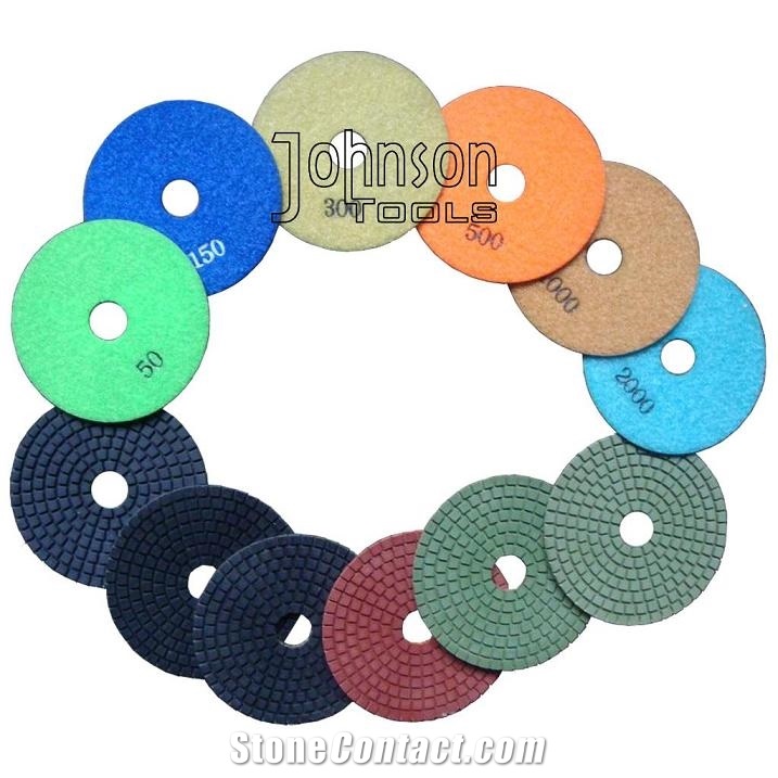 100mm Diamond Polishing Pad: Wet Polishing Pad