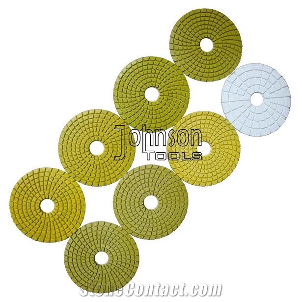 100mm Diamond Polishing Pad: Wet Polishing Pad