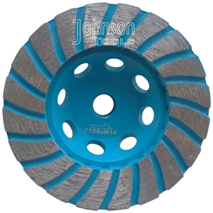 Diamond Tool:105mm Diamond Turbo Cup Wheel