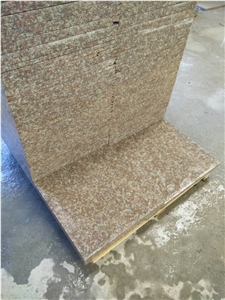 Chinese Peach Blossom Red Granite G687 Tiles, Factory Direct Sale