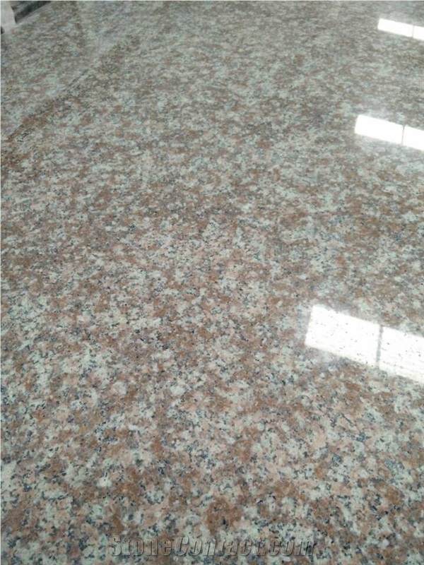 Chinese Peach Blossom Red Granite G687 Tiles, Factory Direct Sale